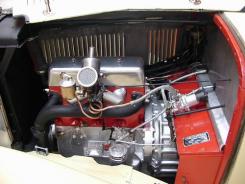 berholter Motor von der Vergaserseite aus.