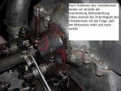 Silikon - von vielen Werksttten als universelles Dichtmittel gerne eingesetzt, weil einfachst zu handhaben. Wir verwenden es nur uerst selten, weil Silikon sich, solange es flssig ist, unkontrolliert ausbreitet und darber hinaus nicht gut dichtet.