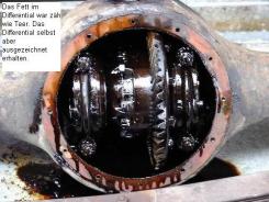 Das geffnete Differential.